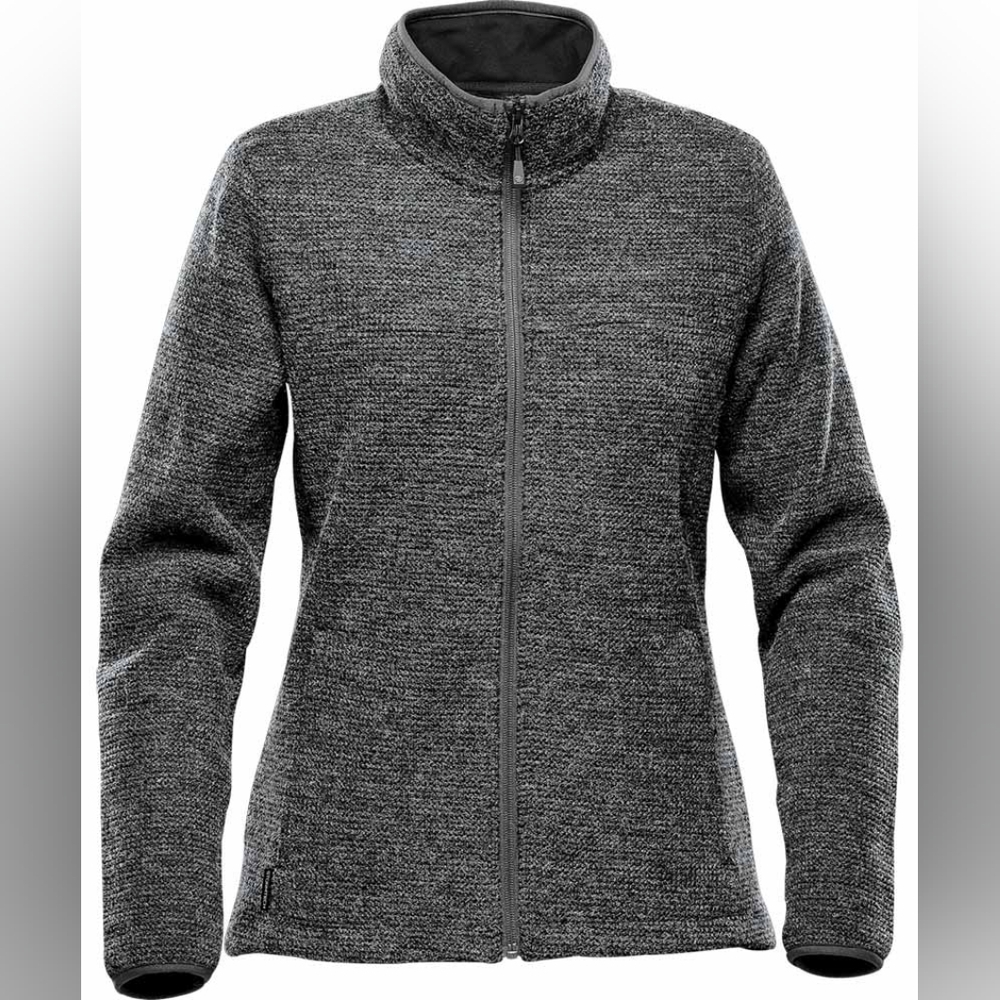 Stormtech NWT Outdoor Women's Kodiak Knit Jacket - KR-1W Graphite Medium - Picture 2 of 16